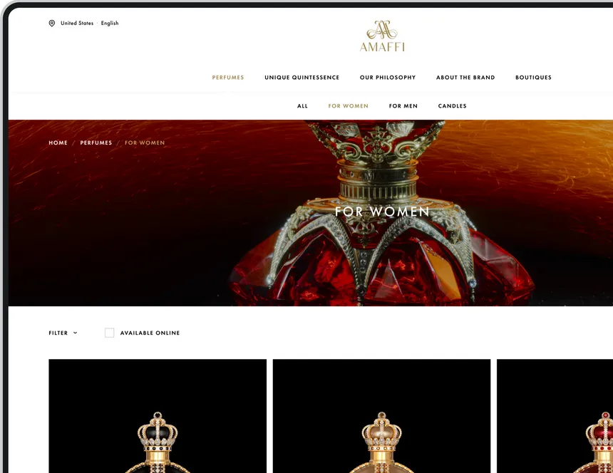 Featured eCommerce & Markets expertise work - One