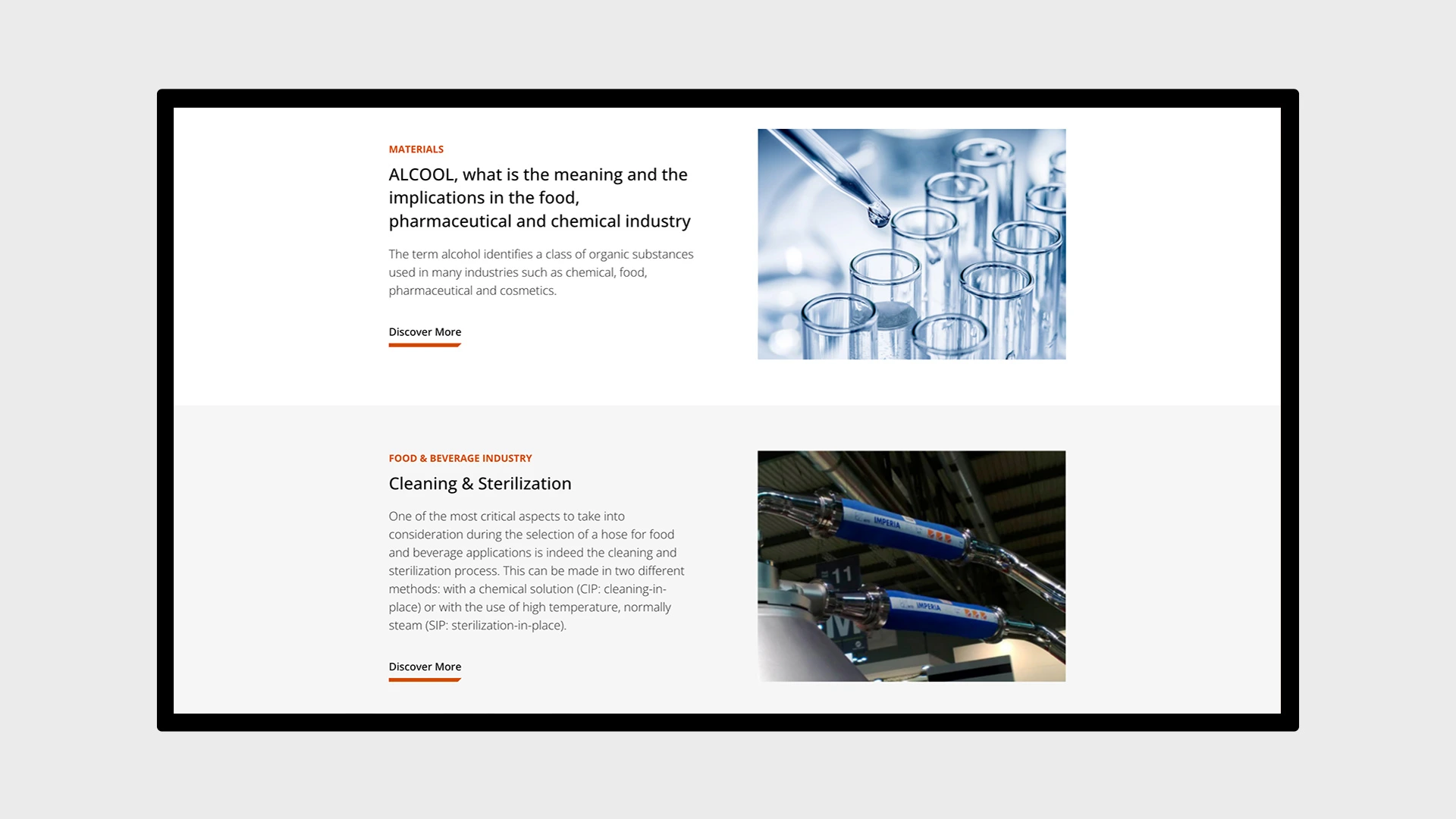 Project work image for MTG S.p.A Manufacturing : Case Studies & News Section