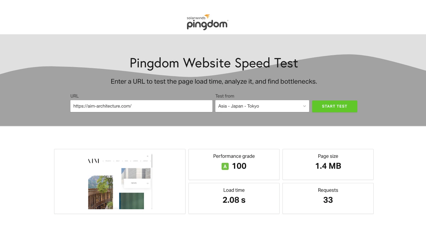 Project work image for AIM : Speed Scoring