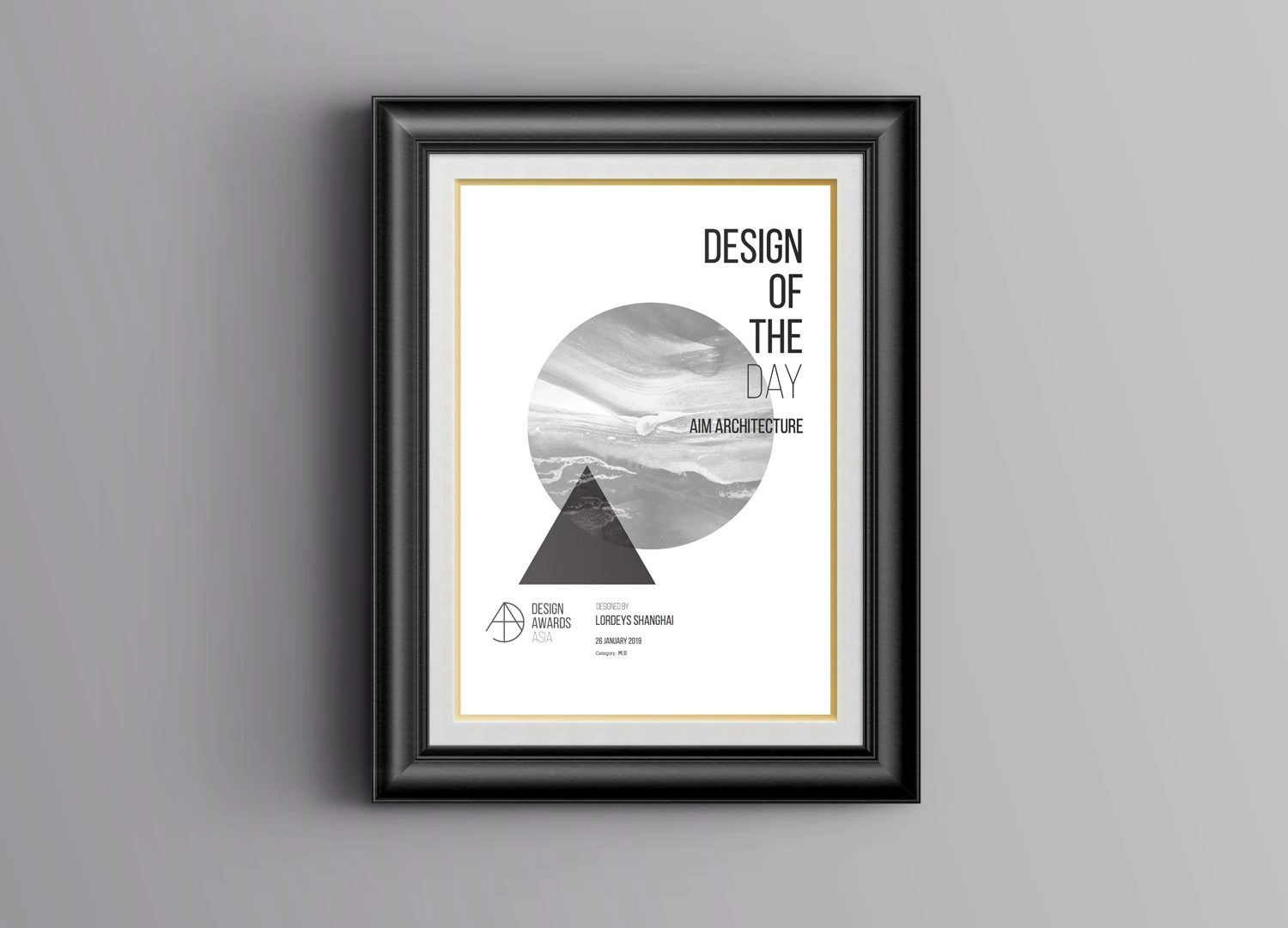 Project work image for AIM : Award-winng