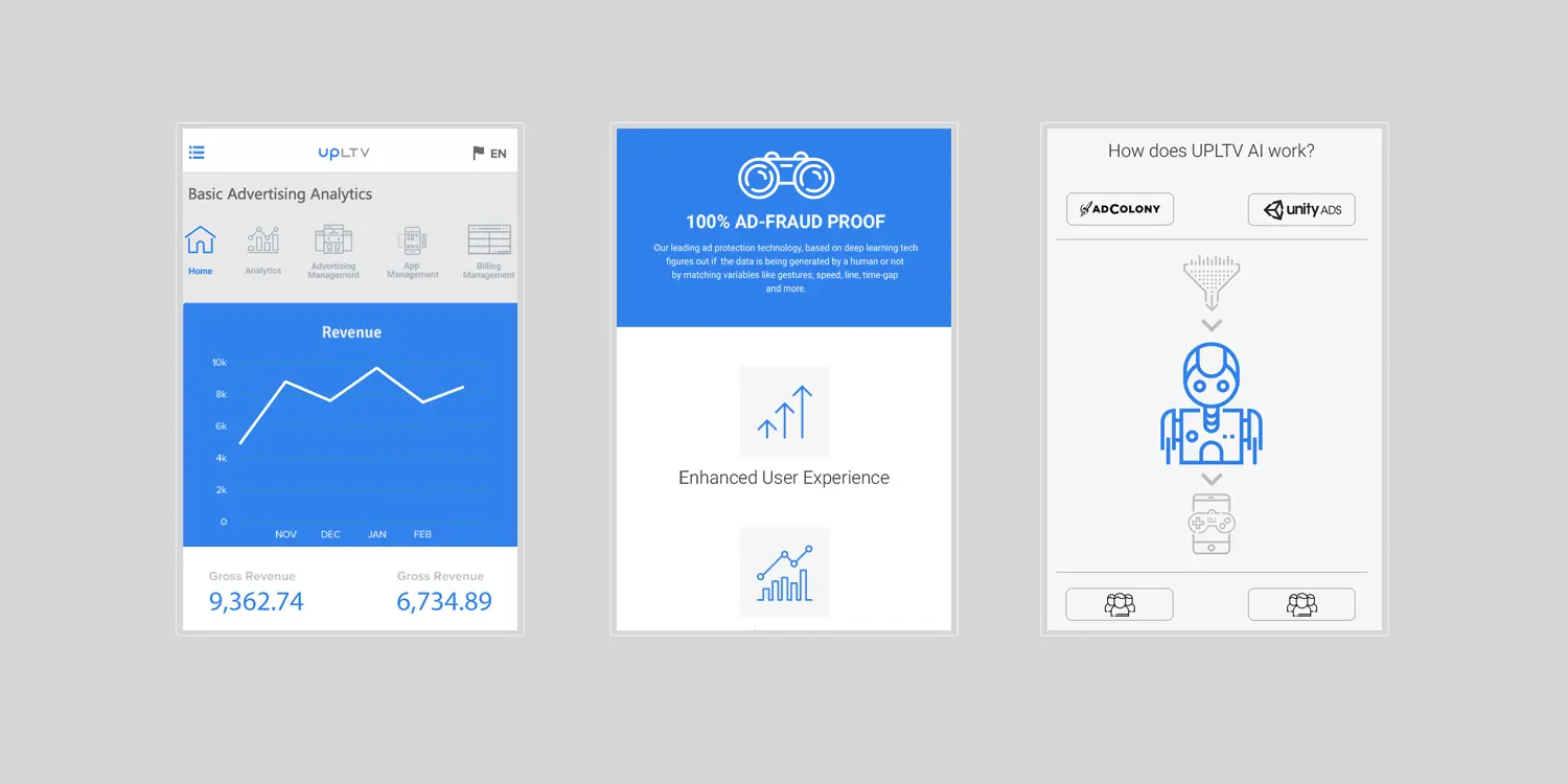 Project work image for UPLTV : Web App 