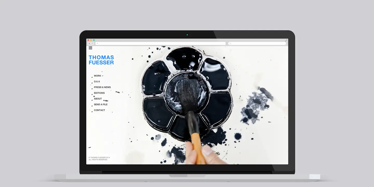 Project work image for Thomas Fuesser : Homepage Slider